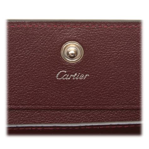 cartier wallets for men|cartier coin pouch.